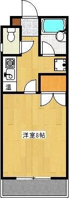 フォルム水前寺南の間取り