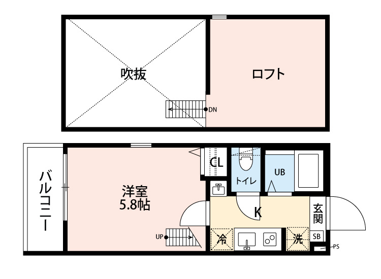 グランクオール東伏見の間取り