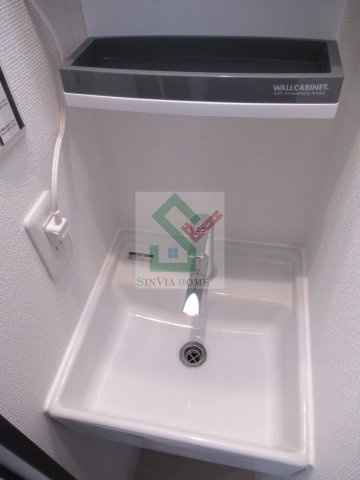 グランクオール東伏見の独立洗面台