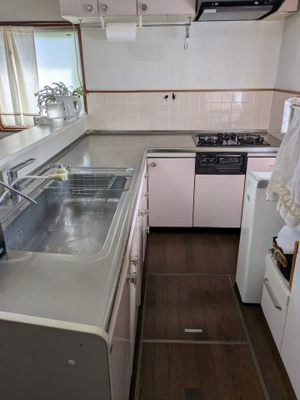 【キッチン】 | 鳥取市気高町宝木戸建て