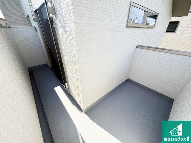 河内長野市南花台　新築一戸建てのバルコニー|日当たりのよいバルコニー！お部屋が開放的に！