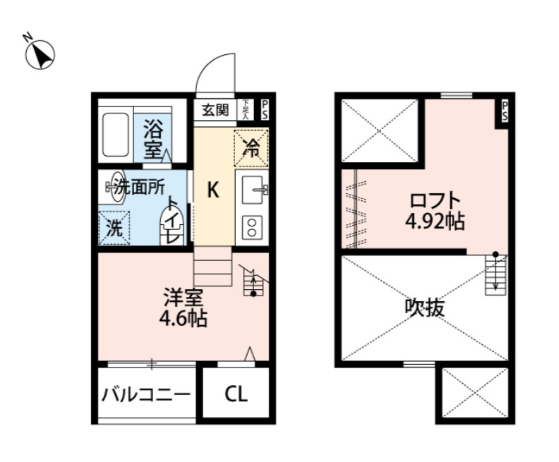 ラフェリオ　Ⅱの間取り