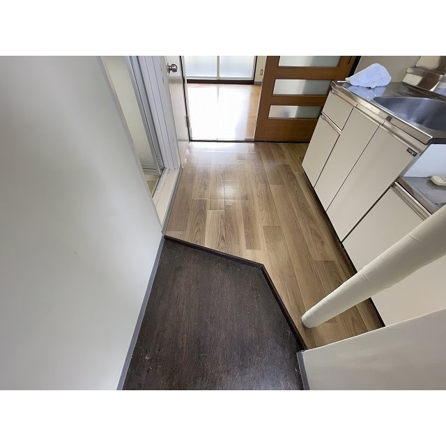 エコーマンションの玄関|※別の部屋の写真です