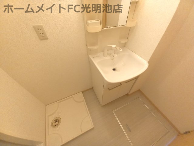 グレイスコートの洗面所