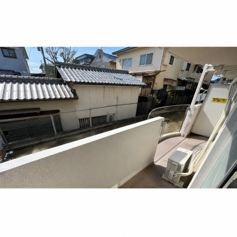 岡崎グランドハイツのバルコニー