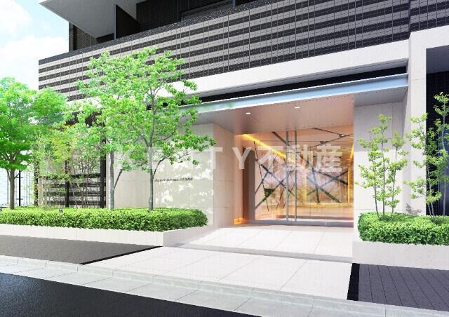【エントランス】 | ＡＸＡＳ武蔵小山アジールコート | 清潔なエントランスです