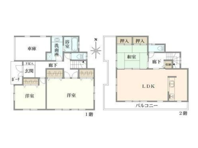 【間取り】 | 練馬三丁目戸建