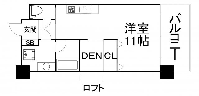 【間取り】 | アローフィールズ壱番館