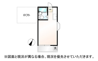 【間取り】 | パシフィック本町Ⅱ
