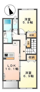 【間取り】 | ヒルクレスト　サンワ