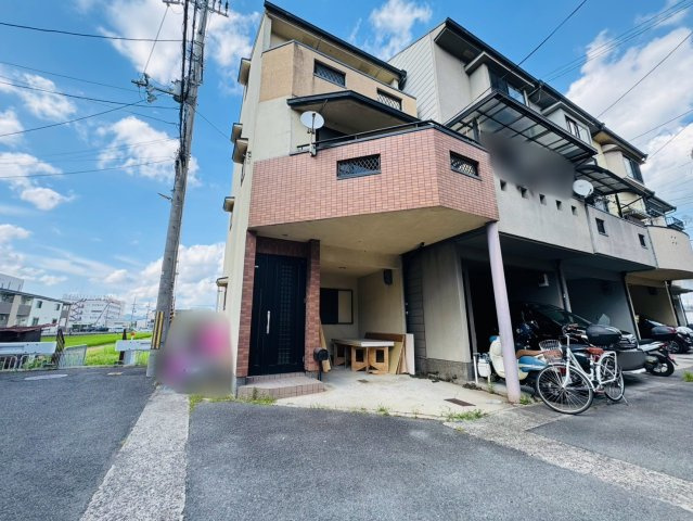 久我石原町の前面道路含む現地写真
