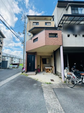 久我石原町の前面道路含む現地写真