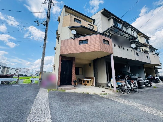 久我石原町の前面道路含む現地写真