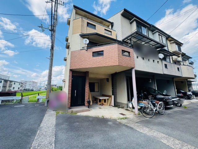 久我石原町の前面道路含む現地写真