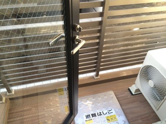 クレヴィスタ文京江戸川橋のバルコニー