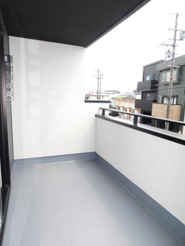 清須市中河原の新築一戸建のバルコニー|◇バルコニー◇　　急な天候の変化でも安心なインナーバルコニー！