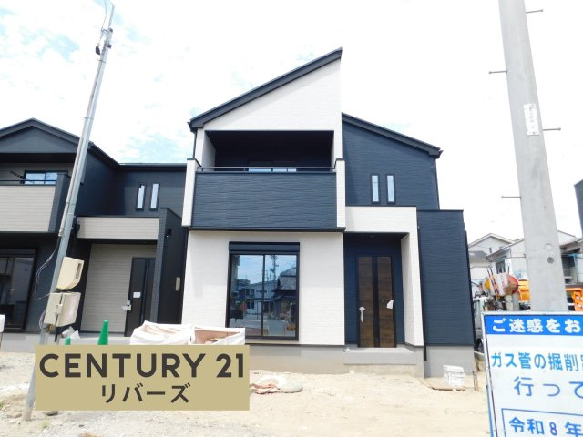 清須市中河原の新築一戸建の外観|☆４号棟☆　　いつでもご案内できます♪（お問合せ当日、平日、水曜、夜間もＯＫ）　長期優良住宅！　ＺＥＨ水準住宅！　角地！　敷地４０坪超！　駐車並列３台ＯＫ！　２階全室６帖以上♪　収納豊富な間取り！