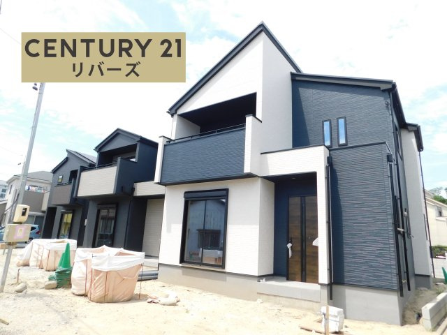 清須市中河原の新築一戸建の外観|☆４号棟☆　　いつでもご案内できます♪（お問合せ当日、平日、水曜、夜間もＯＫ）　長期優良住宅！　ＺＥＨ水準住宅！　角地！　敷地４０坪超！　駐車並列３台ＯＫ！　２階全室６帖以上♪　収納豊富な間取り！