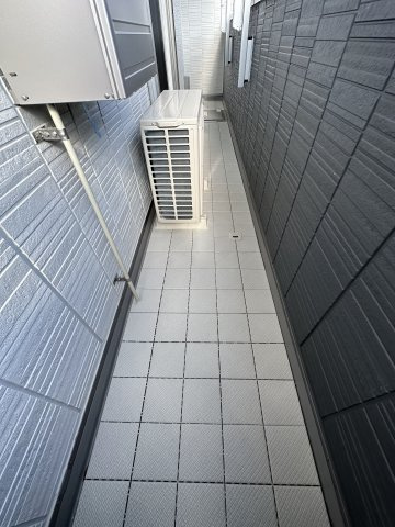オーヴェスト深大寺のバルコニー