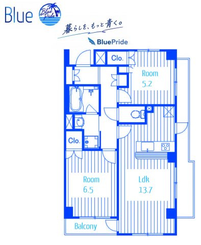 【間取り】 | パークサイド藤沢