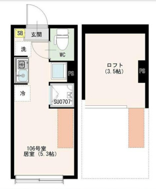 カルーセルエルドラドの間取り