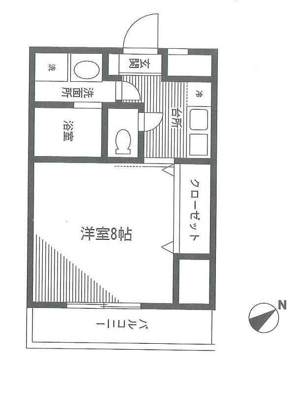 グランメールの間取り|※他部屋参考写真