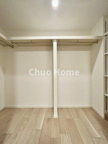 ガーデンプラザ柴又弐番館の収納|ウォークインクローゼット