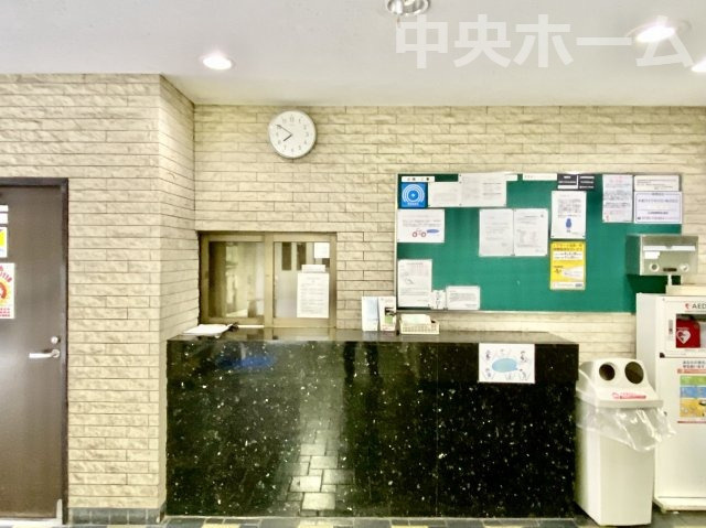 ガーデンプラザ柴又弐番館の受付|受付(管理人室)。