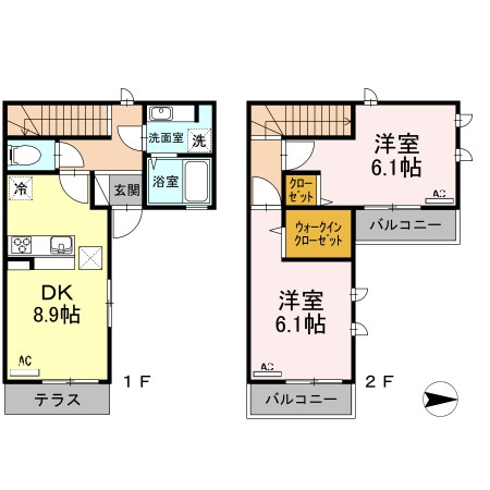 アヴァンセの間取り