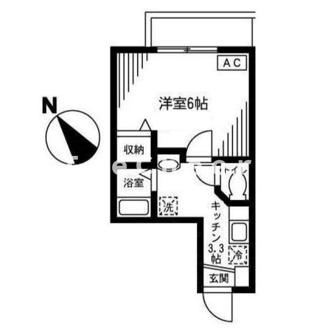 木津ハイツの間取り