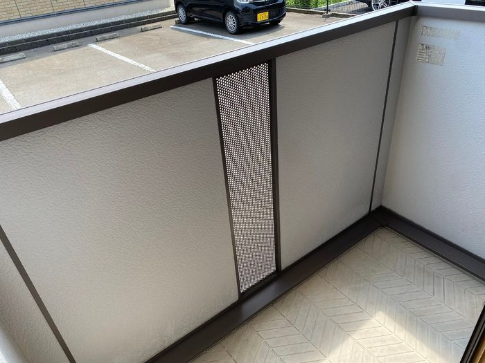 フレシール和田のバルコニー