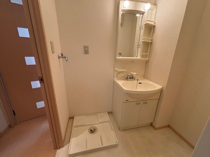 フレシール和田の洗面所