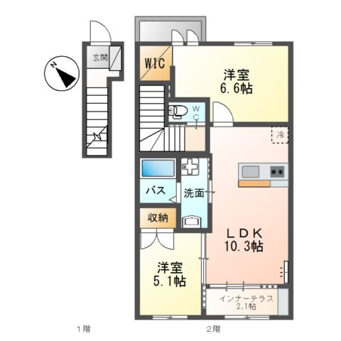 CEREZO(セレッソ)の間取り