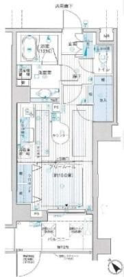 【間取り】 | ゼファー明大前クローチェ