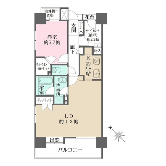 【間取り】 | ファミール表参道ベルファース