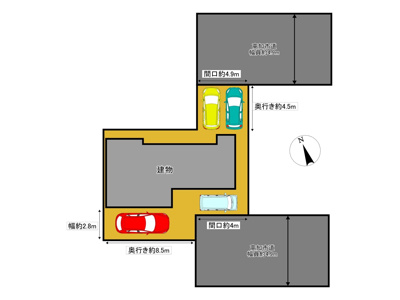 【区画図】 | 中古一戸建　高知市高須一丁目
