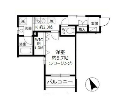 LAUREL柴又の間取り