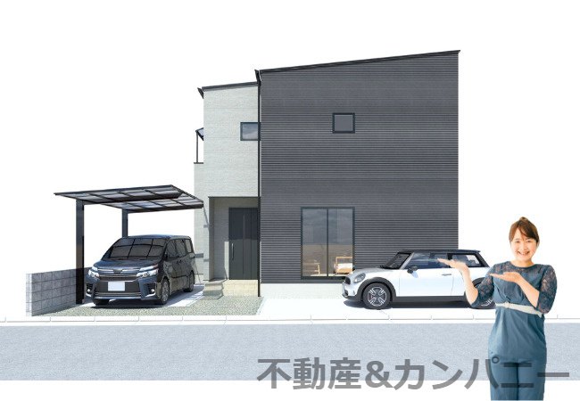 LAVIE南梅本2601B　松山市南梅本新築戸建の外観|物件の外観です
