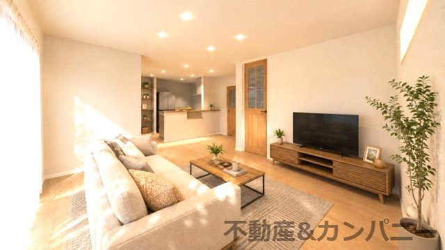 LAVIE南梅本2601B　松山市南梅本新築戸建の完成予想図|内観の完成予想図です