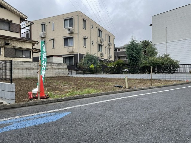 江戸川区中葛西１丁目　新築戸建て　全２棟の前面道路含む現地写真|２０２６年７月撮影