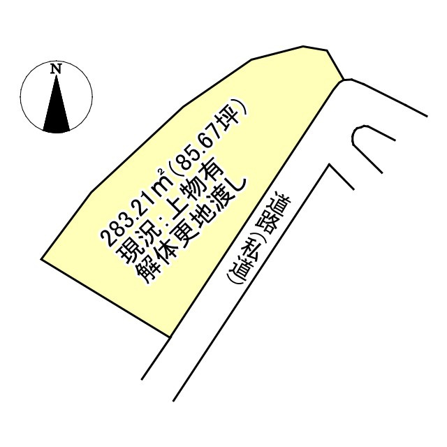 西条市氷見乙1369-3　売土地の土地図