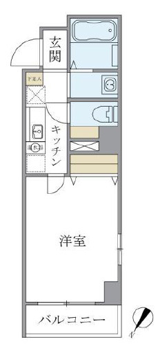 【間取り】 | シュロス　ヒロカズ　大手前