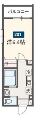 MELDIA八広Ⅴの間取り