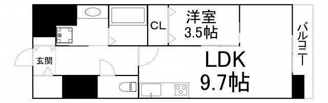 【間取り】 | サムティ上町台龍造寺
