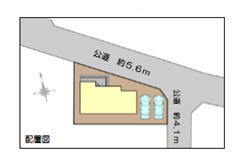藤沢市鵠沼海岸４丁目Ⅲ　新築戸建　全１棟の区画図