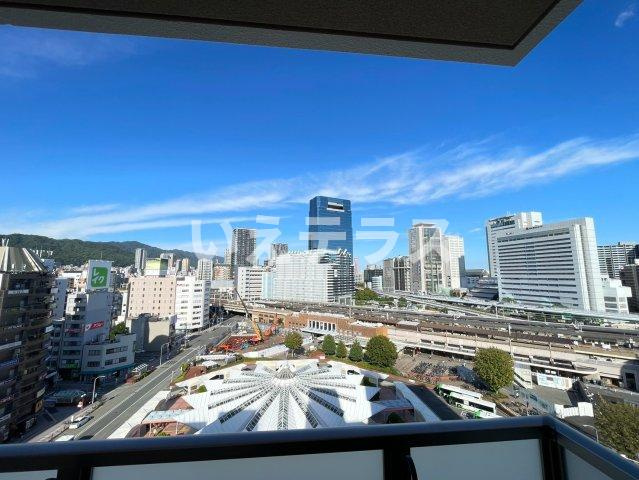セレニテ神戸駅前アリエの展望