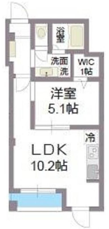 ラシーネONE PARK PLACEの間取り|間取りです。