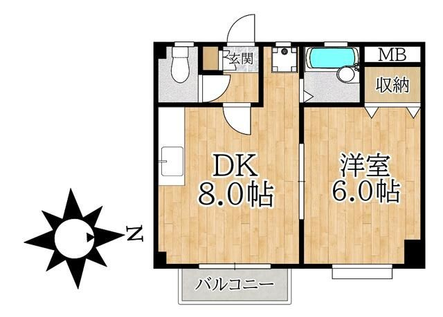 エスポワール２１の間取り