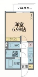 【間取り】 | カインドネス橋本Ⅱ | 間取りです。
