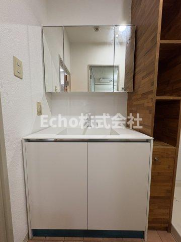 南堀江21の洗面所